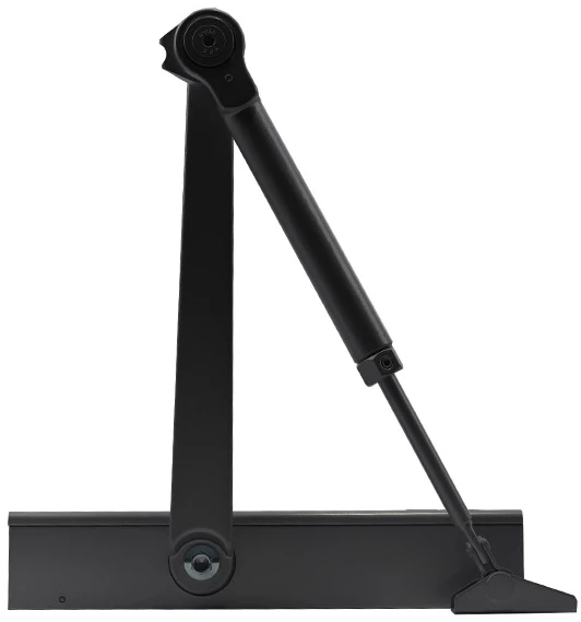 Доводчик дверной Cisa C1611.05.0.90 Professional Plus2 BC STD HO с фиксацией до 120 кг черный (37924) фото 4