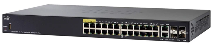 Комутатор Cisco SB SG350-28P