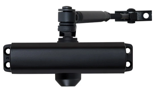 Доводчик дверний SEVEN DC-7744 black (DC7744b)