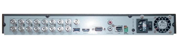 Гибридный видеорегистратор Hikvision Turbo HD DS-7216HQHI-K2/P (PoC) фото 3