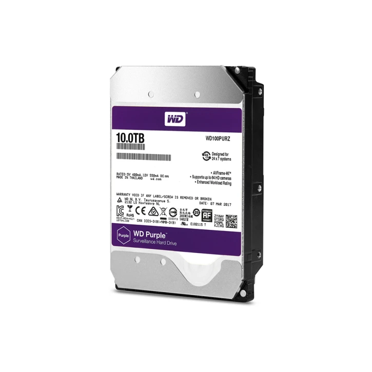Жорсткий диск Western Digital Purple 10TB 256MB WD100PURZ 3.5 SATA III Western Digital 3576 фото 6