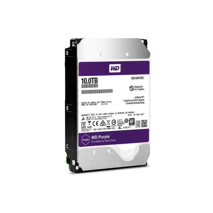 Жорсткий диск Western Digital Purple 10TB 256MB WD100PURZ 3.5 SATA III Western Digital 3576 фото 5