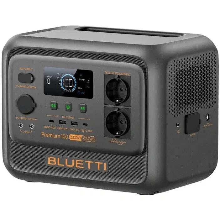 Зарядная станция Bluetti Premium 100 V2 1000Wh 277000mAh 2000W (PB931460) фото 5