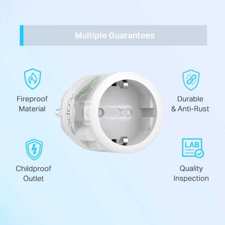 Розумна Wi-Fi розетка TP-Link Tapo P115 (TAPO-P115-1-PACK) фото 4