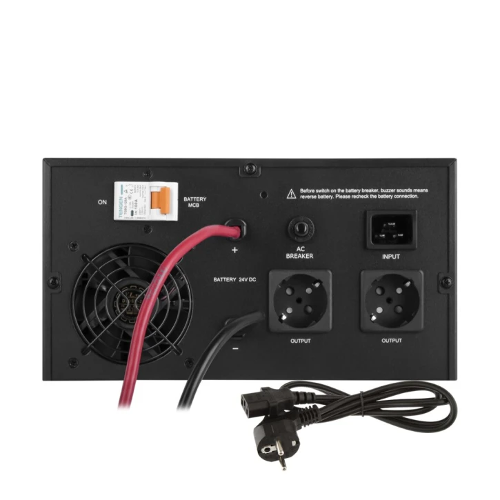 ДБЖ LogicPower LPE-B-PSW-2300VA+ (1600 Вт) Black (19409) фото 4
