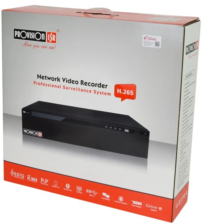 Мережевий IP-відеореєстратор Provision-ISR NVR16-641600RFAN(2U) фото 6