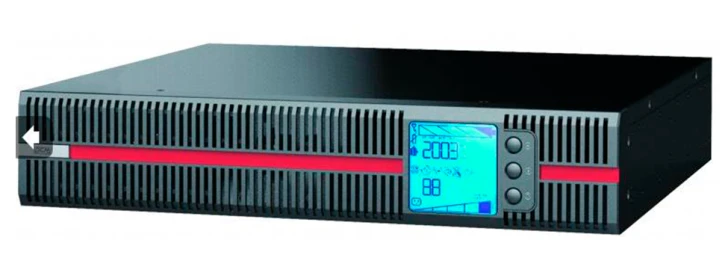 ДБЖ Powercom 3000VA PF = 1 RS232 USB 2 Schuko LCD Black (MRT3000)
