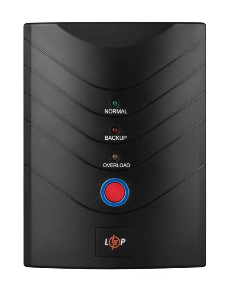 ДБЖ LogicPower LP 1400VA (840Вт) Black (8294) фото 3