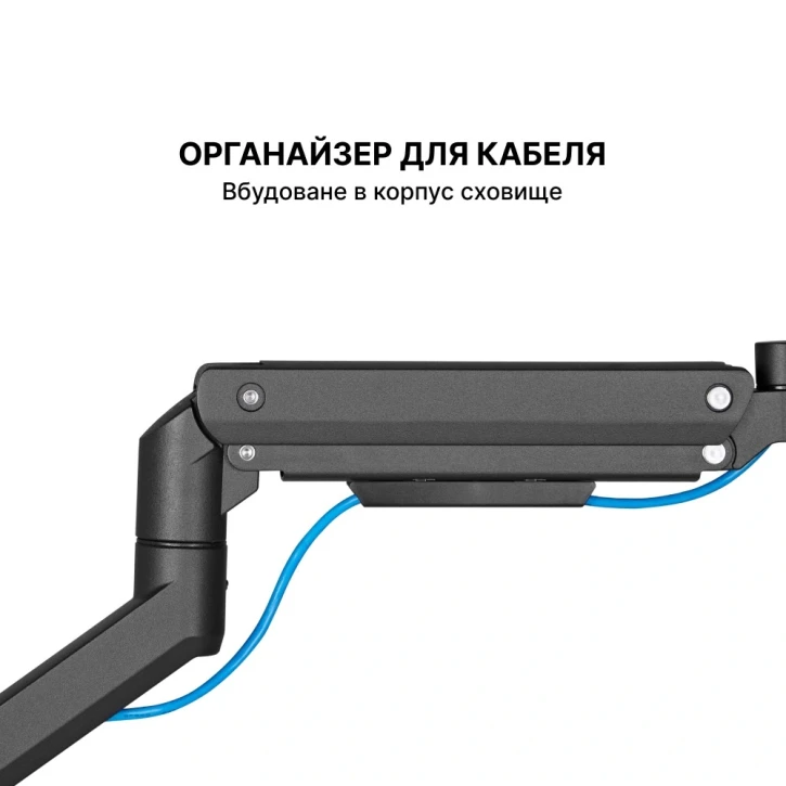 Настольный крепеж для монитора Officepro MA801B Black фото 3