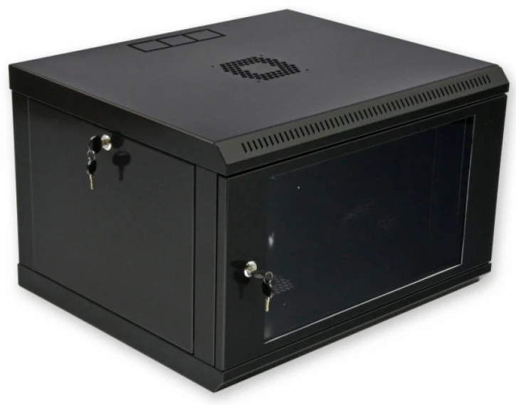 Шафа настінна CMS 6U чорна (UA-MGSWL65B)