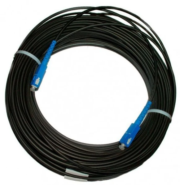 Патч-корд оптичний OK-net SC/UPC-SC/UP Black