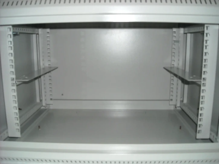 Шафа навісна Hypernet 6U 600x450 розбірна сіра (WMNC-6U-FLAT-AC) фото 3