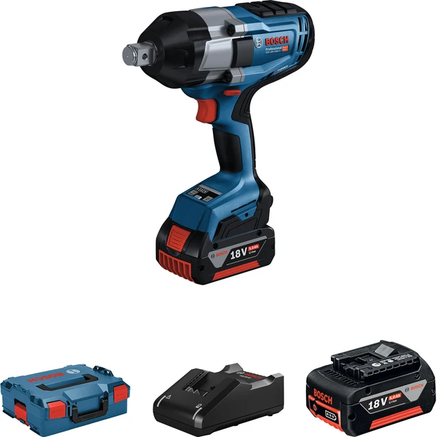 Гайковерт ударний Bosch GDS 18V-1050 Blue (0.601.9J8.522)