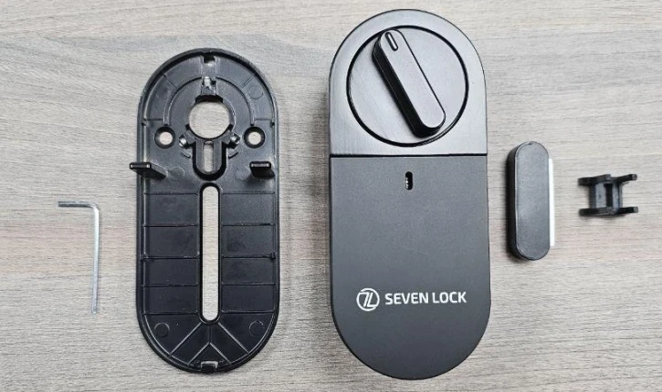 Умный электромоторный замок SEVEN LOCK SL-7772BM Black (SL7772BM) фото 6