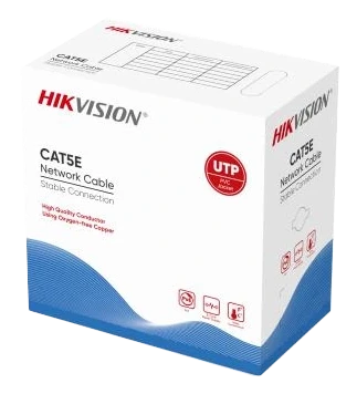 Кабель вита пара Hikvision DS-1LN5E-S 24AWG UTP CAT5e 305 м