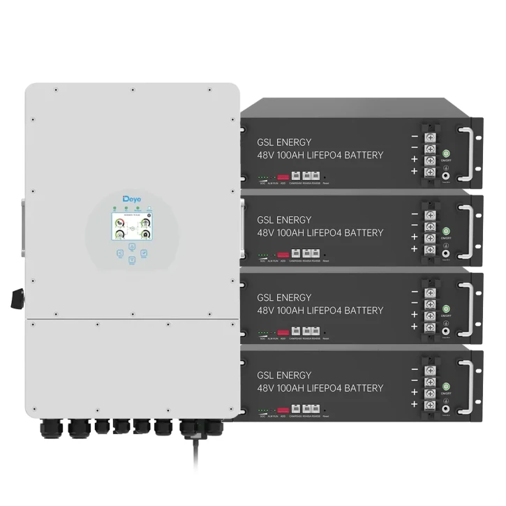 Система зберігання енергії Deye SUN-12K-SG04LP3-EU-4GS19.2K-LFP 12kW 19.2kWh 4BAT LiFePO4 6500 циклів (SUN-12K-SG04LP3-EU-4GS19.2K-LFP)