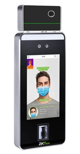 Біометричний термінал ZKTeco ZKTeco SpeedFace-V5L (TI) з детекцією температури фото 2