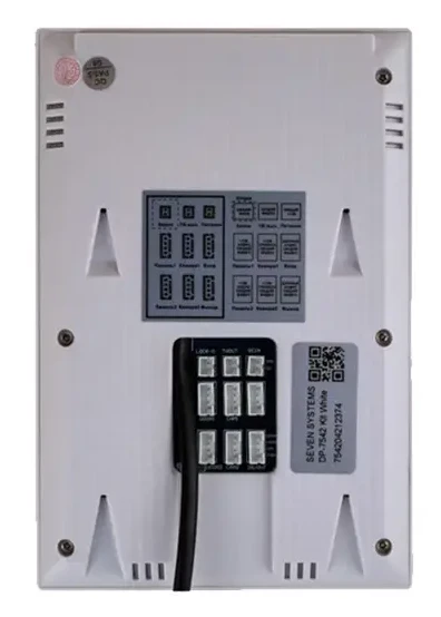 Відеодомофон SEVEN DP–7541 White фото 2