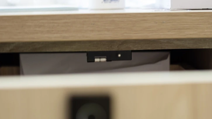 Мебельный биометрический замок SEVEN LOCK F-08 Black (F08) фото 4