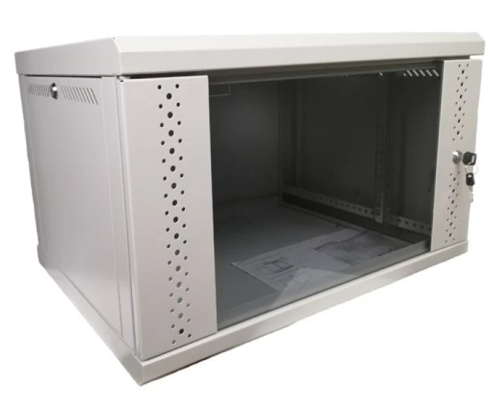 Шкаф навесной E-server 12U 600х350х637 мм серый (ES-Е1235G)