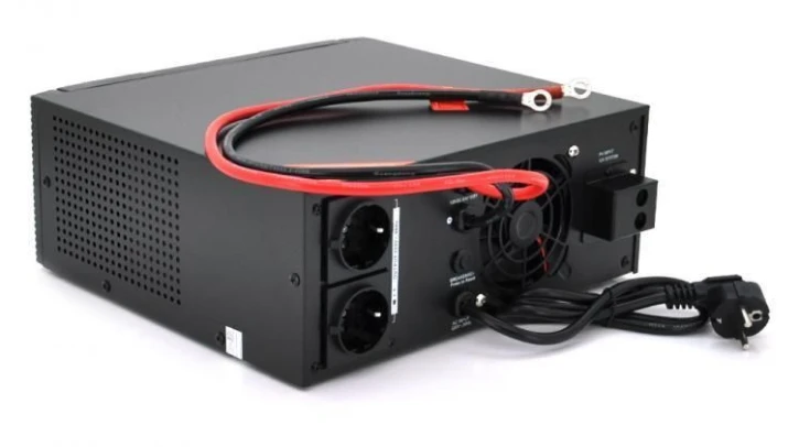 Гібридний інвертор (ДБЖ) Brazzers BRZ-SOLAR-1000 (800W, 12V) фото 2