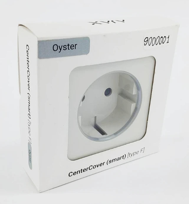 (Уценка) Центральная панель для встроенной розетки Ajax СenterCover (smart) Oyster