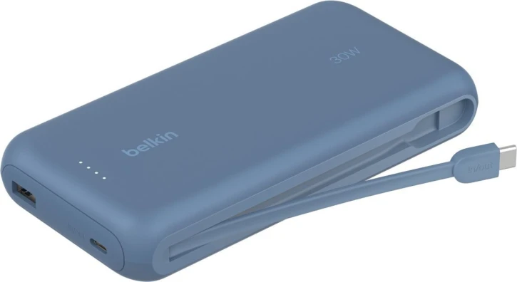 УМБ Belkin 20000mAh, 30W USB-C Blue (BPB024HQBL) фото 2