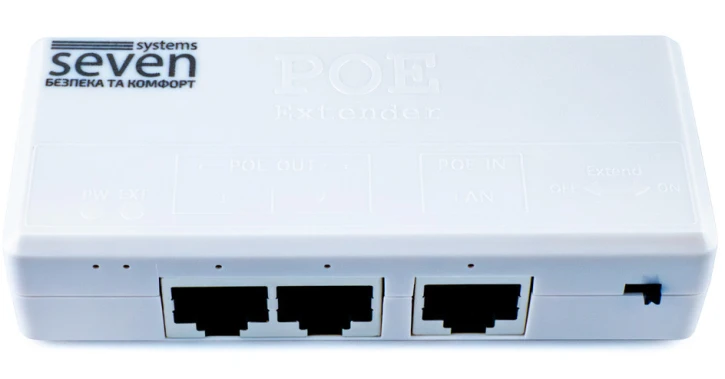 PoE-репитер SEVEN P-7312 (P7312) фото 2