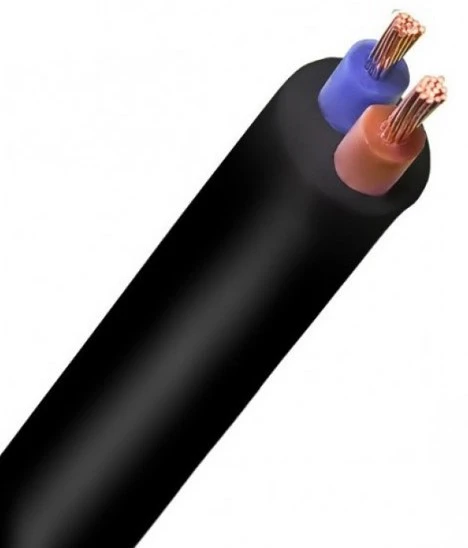 Кабель силовой GalKat ПВСнг-LS 2х1 Black (ГК000023133)