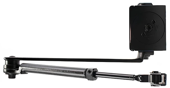 Доводчик дверной Cisa C1611.05.0.90 Professional Plus2 BC STD HO с фиксацией до 120 кг черный (37924) фото 3