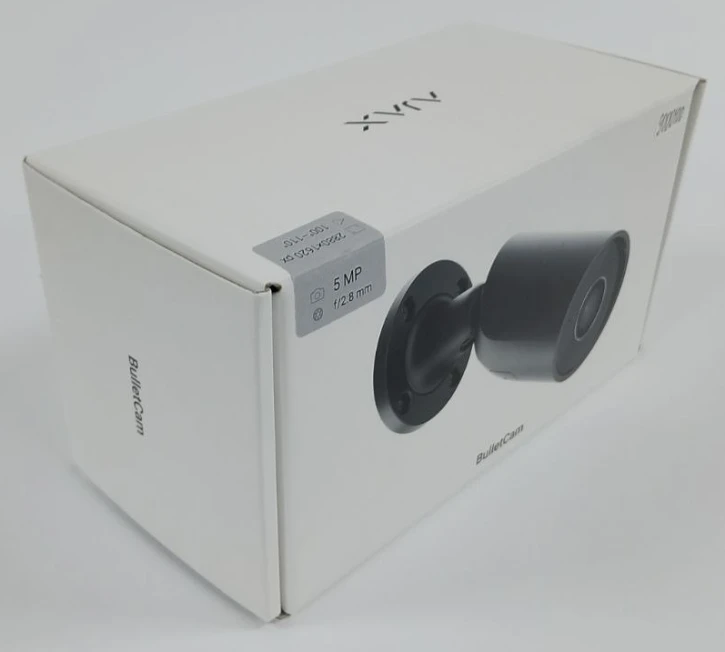 (Уценка) Проводная охранная IP-камера Ajax BulletCam (5 Mp/2,8 mm) Black