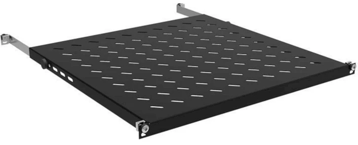 Полиця стаціонарна ZPAS 19", 0.5U глибина 550 мм, кріплення 550-650 мм (W-8264-550-161)