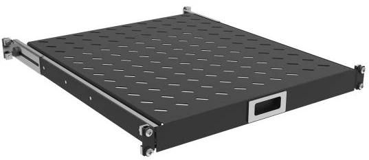 Полиця висувна ZPAS 19", 1U глибина 450-550 мм (WZ-5841-25-03-550-161)