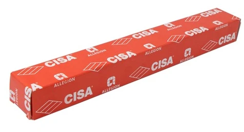 Електромеханічна защіпка Cisa 15005-07 НЗ-AЕ з короткою планкою сіра (38552) фото 8