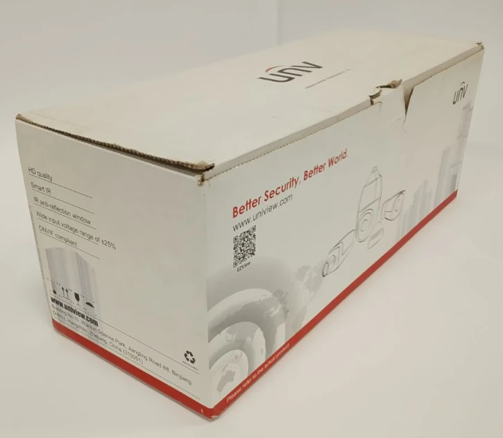 (Уцінка) IP-відеокамера вулична Uniview HC121@TCR-08S-Z28 White фото 3