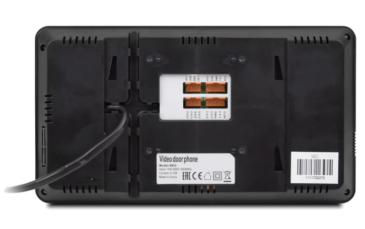 Відеодомофон Tantos Neo 7" Black фото 4