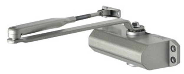 Доводчик дверний Dorma TS 77 EN 3 з ліктьовою тягою Silver фото 2