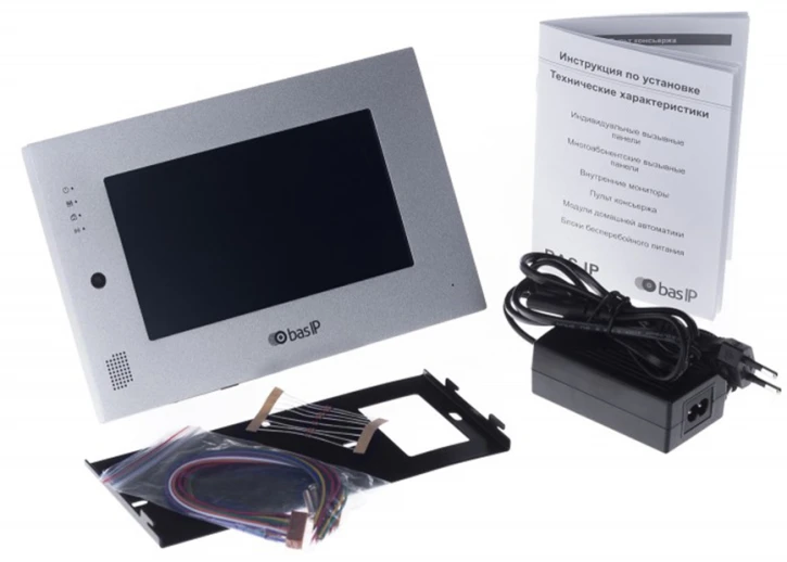 IP видеодомофон Bas-IP AP-07L White фото 4