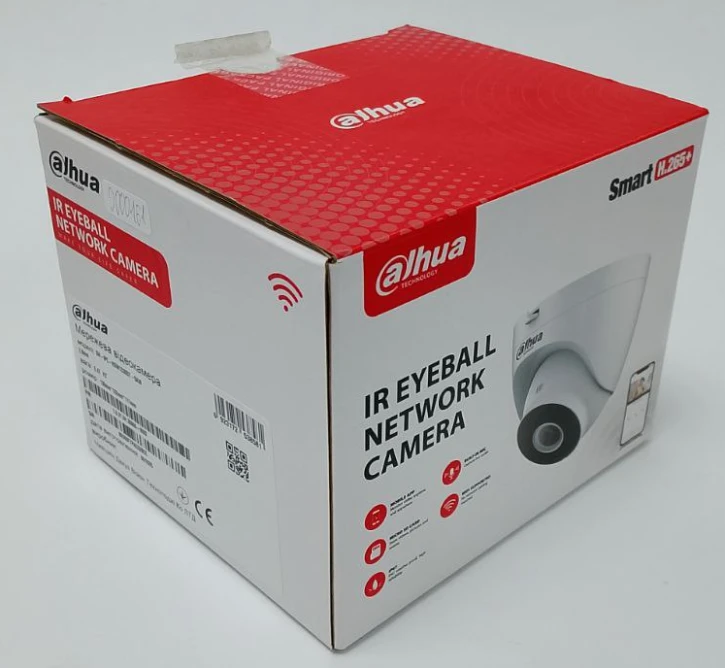 (Уцінка) IP-відеокамера Dahua DH-IPC-HDW1230DT-SAW (2.8) White фото 2