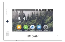IP відеодомофон Bas-IP AP-07L White