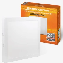 Світильник точковий накладний Євросвітло LED-SS-300-24 (24Вт, 6400К) (39195)