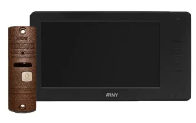 Комплект відеодомофону Arny AVD-7005 Black/Copper
