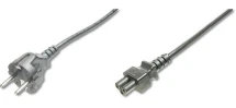Кабель питания Digitus CEE 7/7 (Typ-F) - C5 M / F 1.2 м Black (AK-440115-012-S)