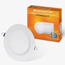 Светильник точечный врезной Євросвітло LED-R-120-6 (6 Вт, 4200 К)