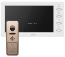 Комплект видеодомофона Arny AVD-7842 White/Bronze