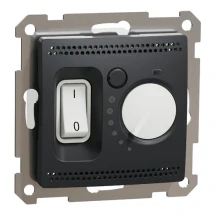 Терморегулятор Schneider Electric Sedna Design Black (SDD114507)