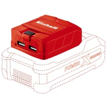 Зарядний пристрій Einhell TE-CP 18 Li USB-Solo Red (4514120)