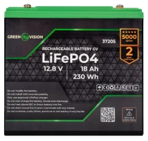 Аккумулятор GreenVision LiFePО4 12V (12,8V) - 18 Ah (230Wh) (37205)