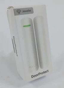 (Уцінка) Бездротовий датчик відкриття дверей/вікна Ajax DoorProtect White