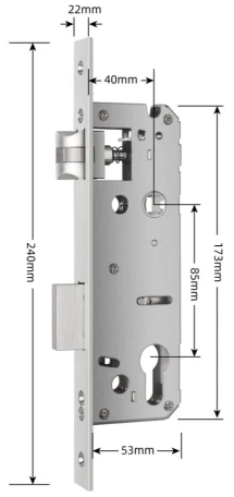 Врізна частина SEVEN 4085